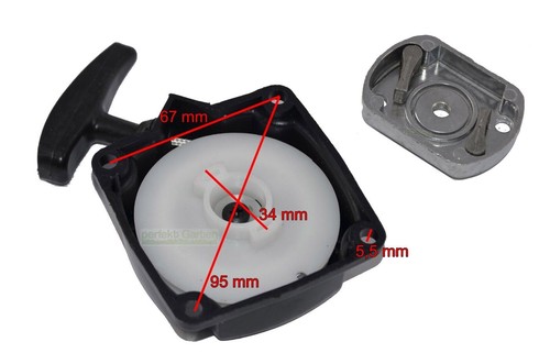 Pull starter driver - starter, 43