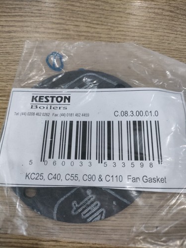Keston c08300010 fan gasket - keston,