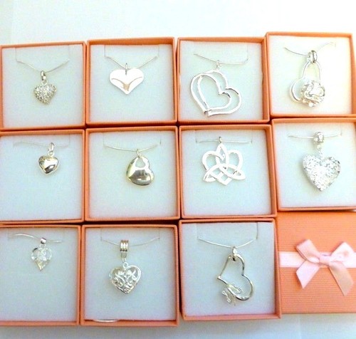 Gift silver heart - gift, necklace