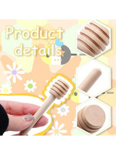 1/5/10 Pcs Wooden Honey Spoon