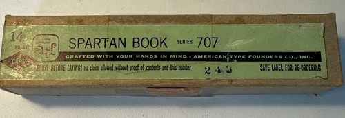 Nos spartan book metal - book, foundry