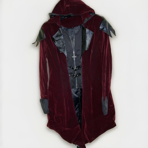 Gothic hooded jacket - coat, men