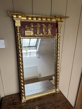 Antique Regency Pier Mirror