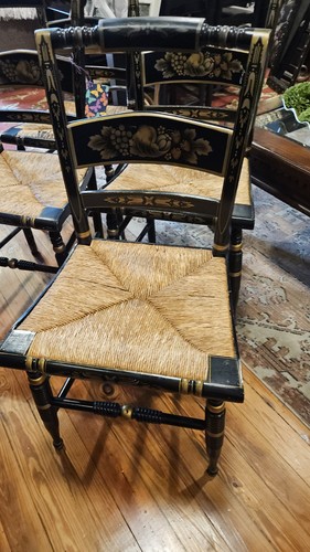 Hitchcock chairs set - chairs~set, of