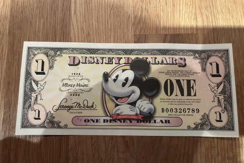 Disney dollar - disney,