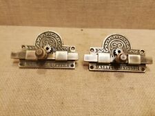 Vintage Victoriana Ashweels System Toilet Door Locks