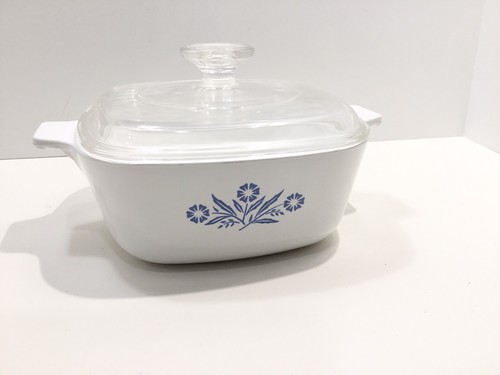 Rare vintage corning - corning, blue