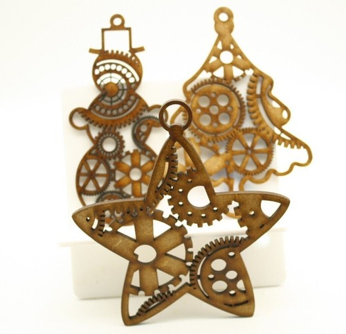 Steampunk cogs christmas - steampunk,