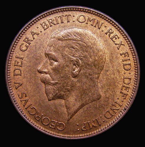 Penny 1936 unc lustrous - a/unc,