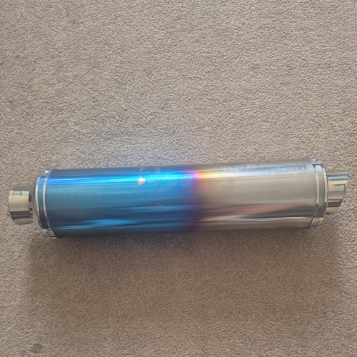Titanium stainless exhaust - titanium,