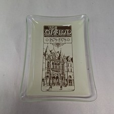 Leeds Grand Opera House Centenary Glass Trinket Dish Tray 12x9cm 1978 S4356