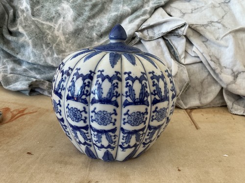 Vintage mid century large blue - vintage,