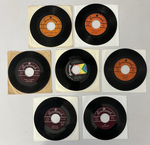 Lot jackie wilson 45 - lot, (7)