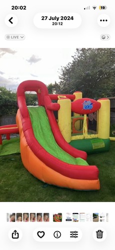 Bouncy castle slide - bouncy,