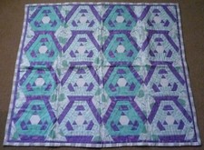 Various Purples Lap Quilt
