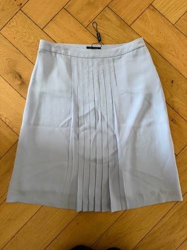 Ladies light blue skirt silk - light,