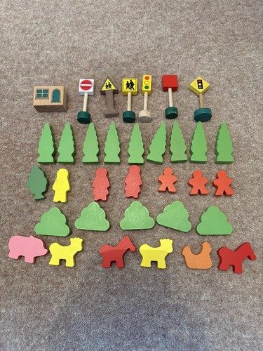 Wooden train track - wooden,