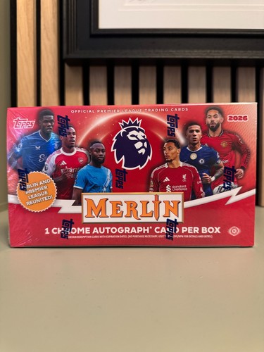 Topps merlin epl 2026 - topps, hobby