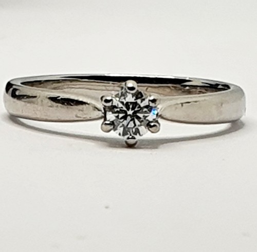 Palladium diamond solitaire - palladium,