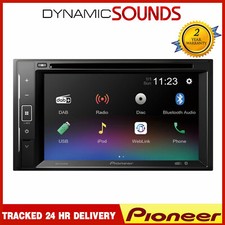 Pioneer AVH-A240DAB 6.2" CD DVD Double Din Bluetooth USB DAB Radio Car Stereo