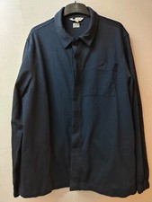 Marks and Spencer Autograph Men's Navy Cotton Buttoned Cardigan 3XL