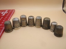 Antique thimbles in total - antique,