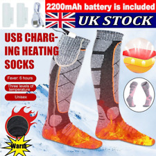 Winter Electric Heated Socks Rechargeable Battery Warm Socks Foot Warmer Outdoor