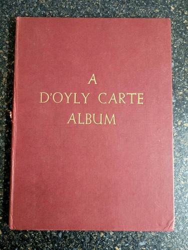 Oyly carte album a - a,