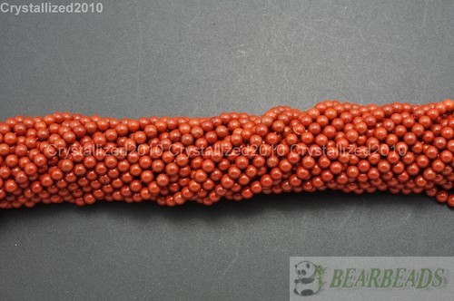 Natural gemstones round - round, beads