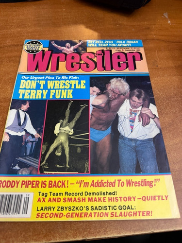 The wrestler september 1989 - wrestler,
