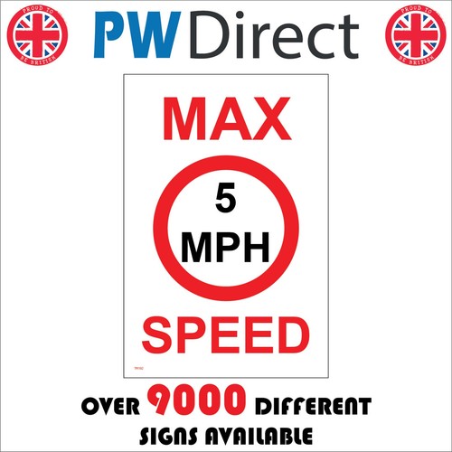 Sign max speed mph limit - max,