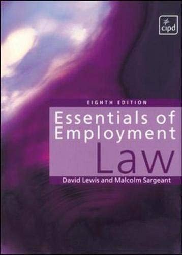 Essentials employment law - of,