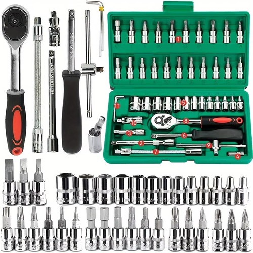 46pcs car repair tool kit - repair,