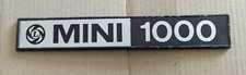 Austin Morris Leyland Mini 1000 Metal Car Badge FREE UK POSTAGE 