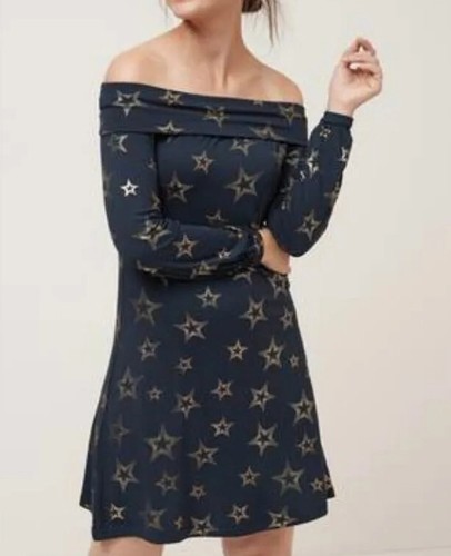 Womens next blue - dress, bardot