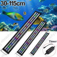 Aquarium Fish Tank LED Light 30-115CM Over-Head Full Spectrum Plant Lighting UK