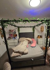 Modern Four poster bed frame