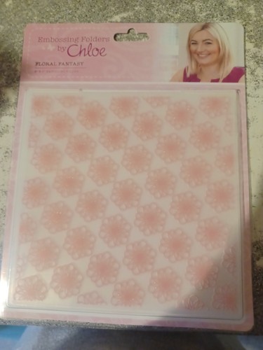 Chloe embossing folder floral - embossing,