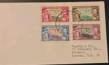 FDC SOUTHERN RHODESIA 1937 SG 36/39 