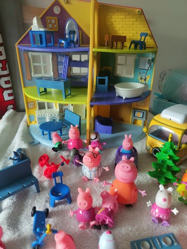 Peppa pig bundle figures - bundle, and