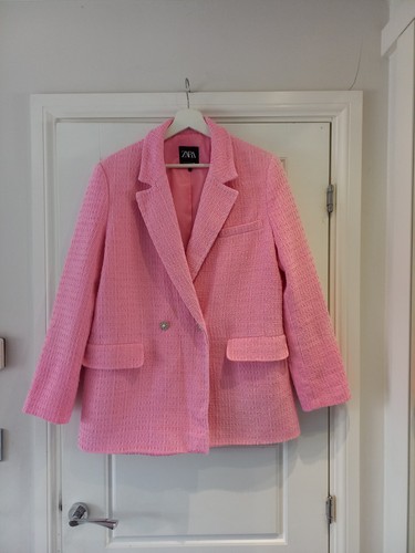 Zara rose pink boucle style - rose,