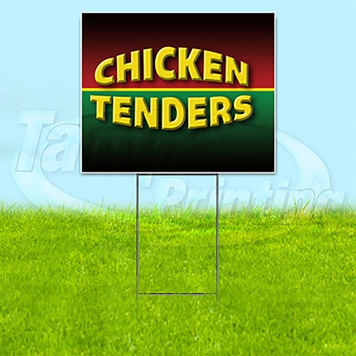 Chicken tenders 18x24 - chicken,