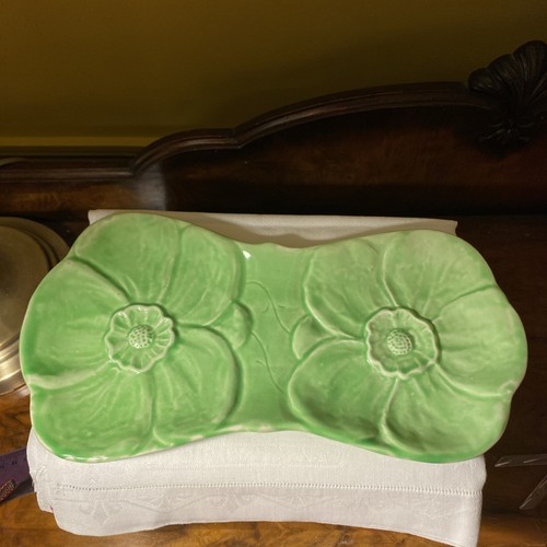 Vintage twin poppy dish - vintage,