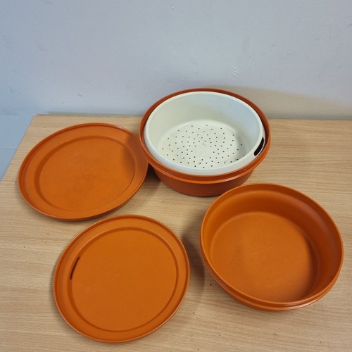 Vintage tupperware orange - vintage,
