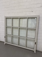 Reclaimed Old Georgian 12 Panel Wooden Window 905 Or 847 x 985mm