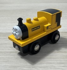 Wooden GENUINE BRIO DUNCAN TRAIN Thomas & Friends Railway Learning Curve 
