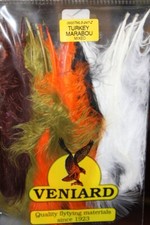 Fly Tying Veniard Turkey Marabou new fluoro colours