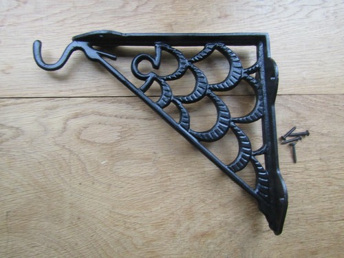 Ornate hook bracket antique - ornate,