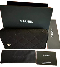 Chanel Sunglasses Soft & Hard Case With Cleaning Cloth & Card FILLSET