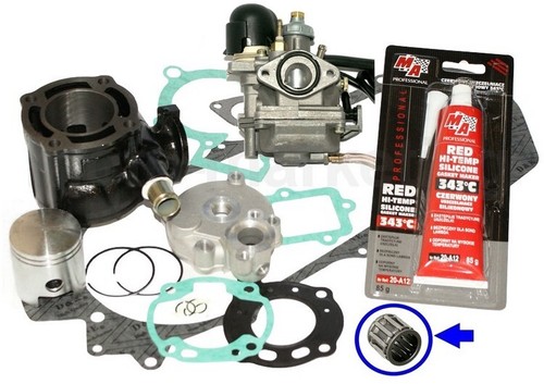 Big bore 70cc barrel carb - bore, assy